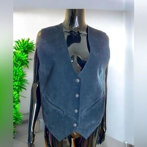 Vintage suede vest.